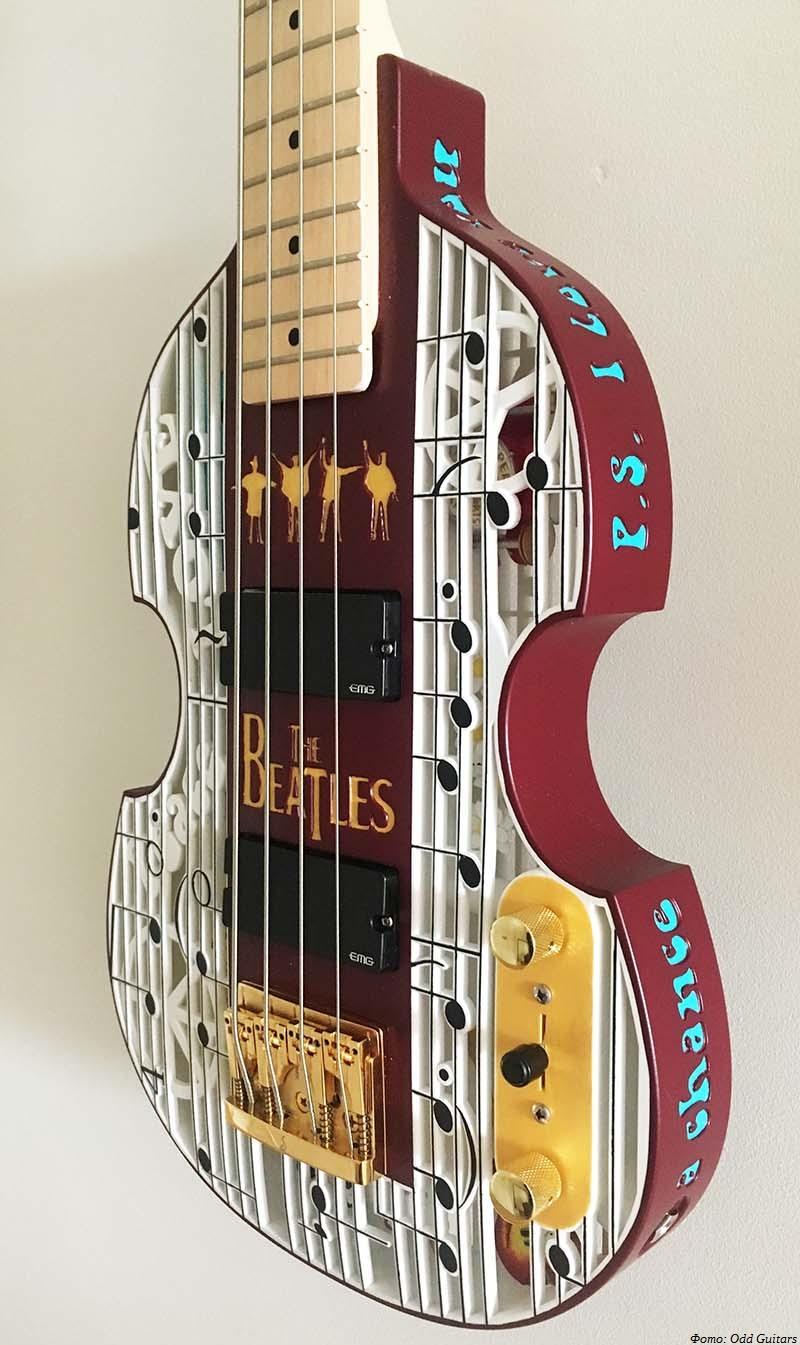 Сэр Пол одобряет: Odd Guitars предлагает 3D-печатные бас-гитары в стиле Beatles