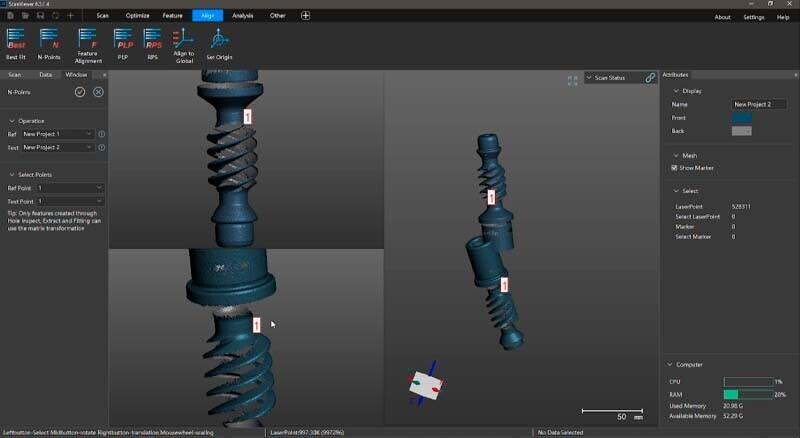 Обзор AmTech Kscan Magic магия 3D сканирования!