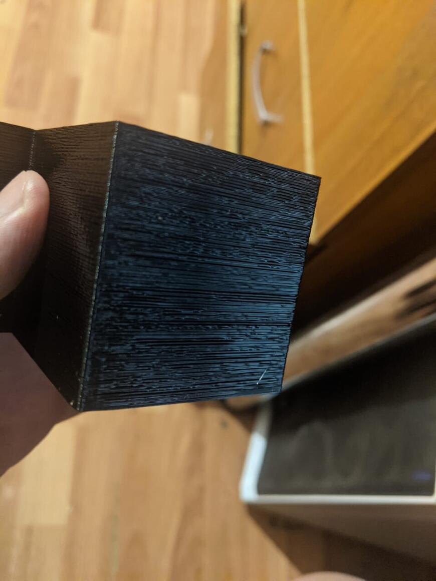 Ender 3 pro, пропуски на стенках Ender 3 pro, пропуски на стенках