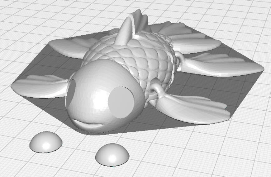 3D-Золотая рыбка