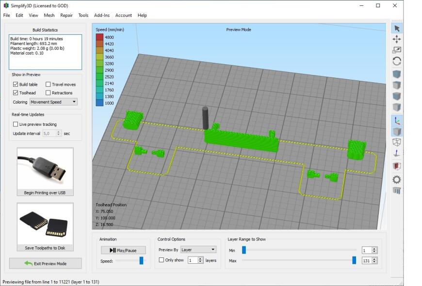 Непонятная беда с Simplify 3D.