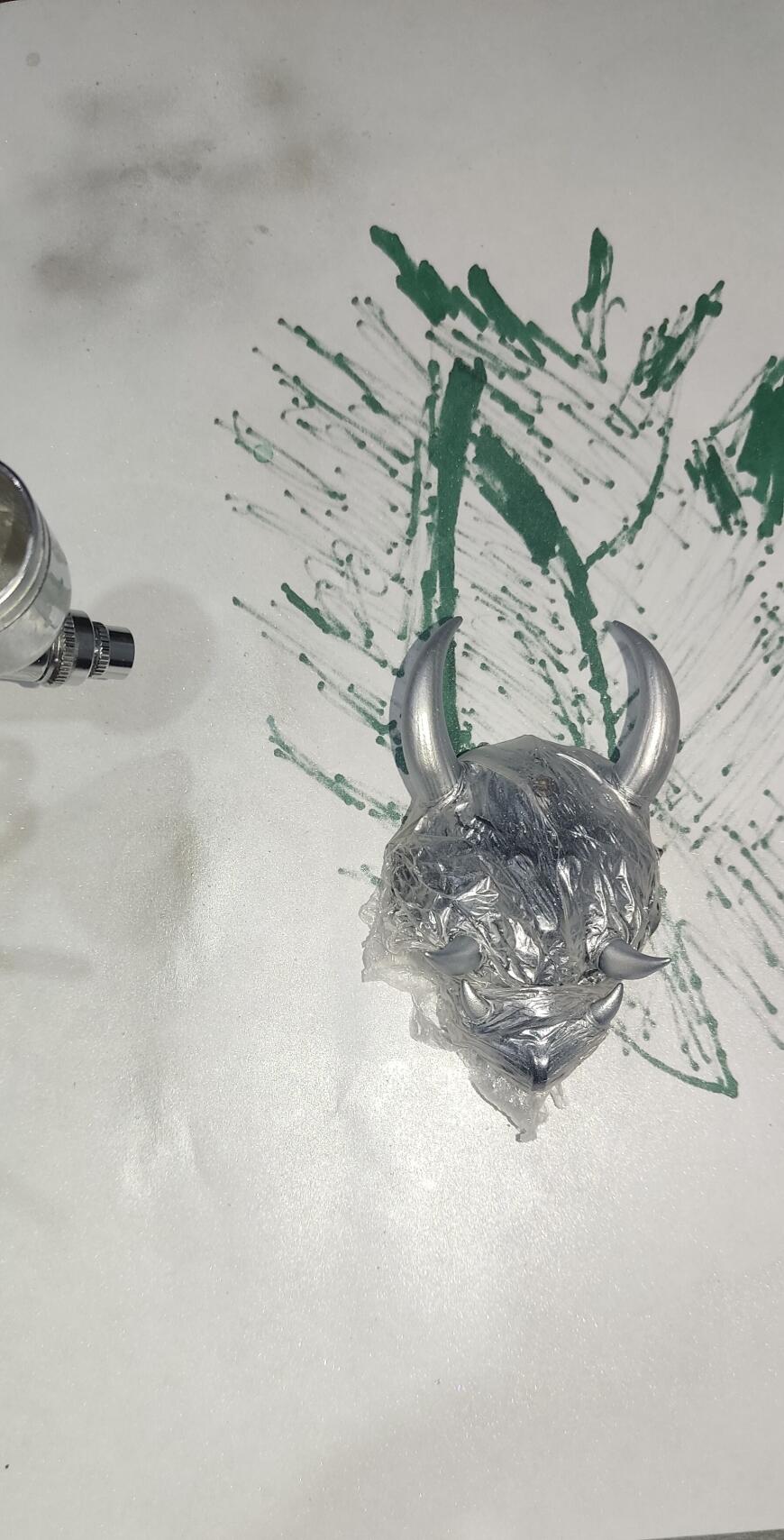 Японская маска из фотополимера.