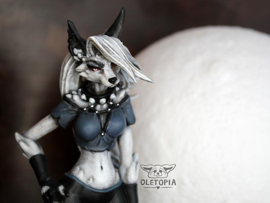 Адская гончая Луна из мультсериала 