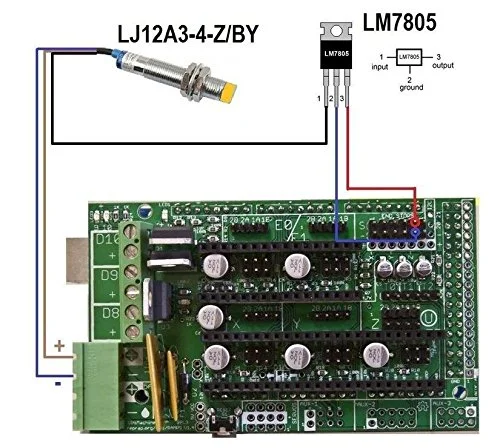 Lj12a3 4 z bx подключение Подключение LJ18A3-8-Z