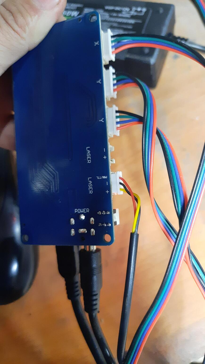 grbl + розжиг CО2 40вт