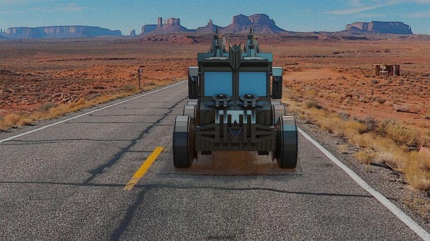 Танк, робот и грузовик