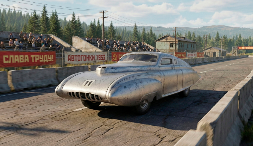 ГАЗ СГ-1 «Победа-Спорт» - 3D-модель для печати ГАЗ СГ-1 «Победа-Спорт» - 3D-модель для печати