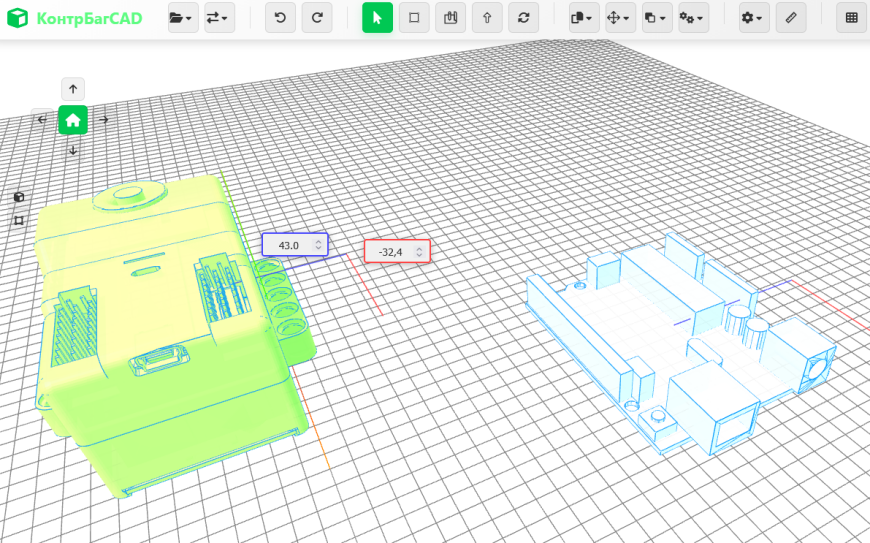 Краткий гайд по моему онлайн 3D - редактору КонтрБагCAD