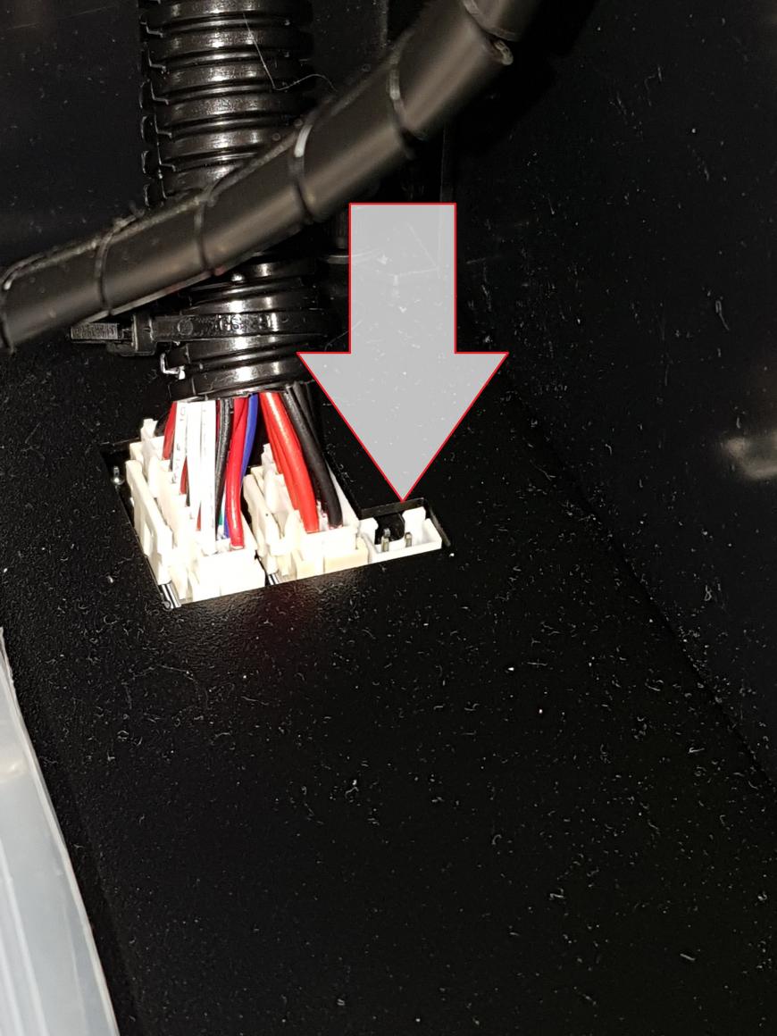 FlyingBear Ghost4 Не подключенный разъем.