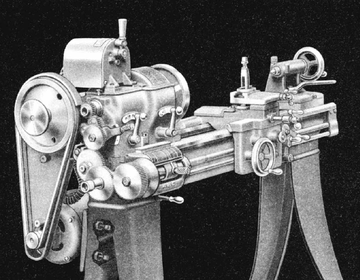 Модель токарного станка Leblond Regal 10 для 3Д Печати