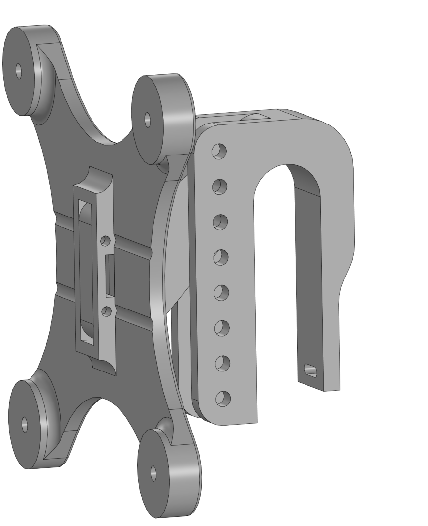 Самодельный кронштейн для монитора