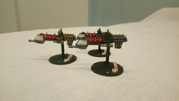 Корабли из игры Battlefleet Gothic