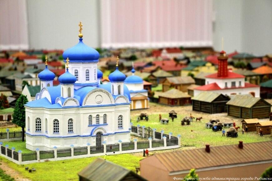 В Рыбинске экспонируется макет «Русской Атлантиды»