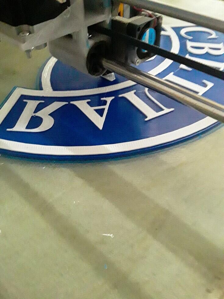 Очередные 3D таблички из PETG прутка от всем3д.рус Очередные 3D таблички из PETG прутка от всем3д.рус