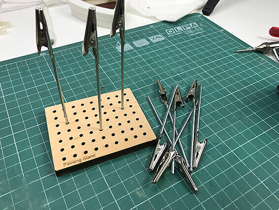 Подставка для покраски аэрографом