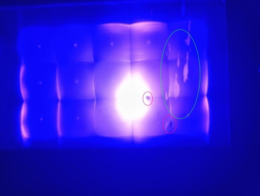 Пятна на проекторе и защите, Anycubic Photon Mono 2