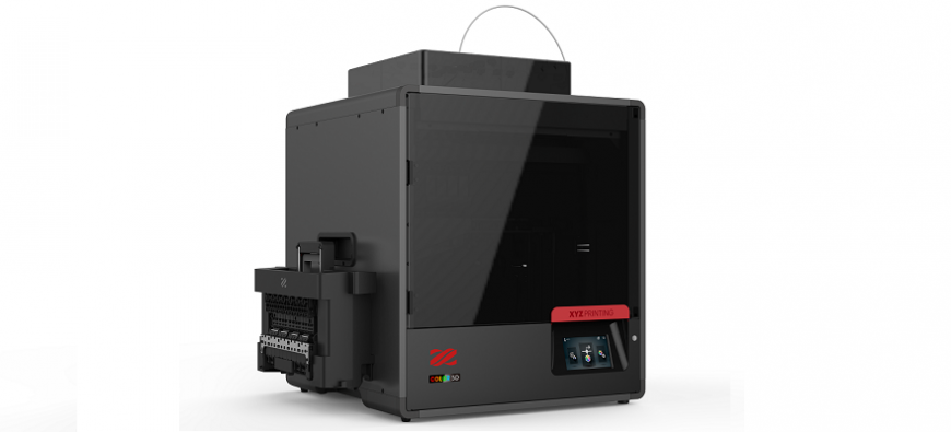 XYZprinting предлагает цветные настольные 3D-принтеры da Vinci Color 5D