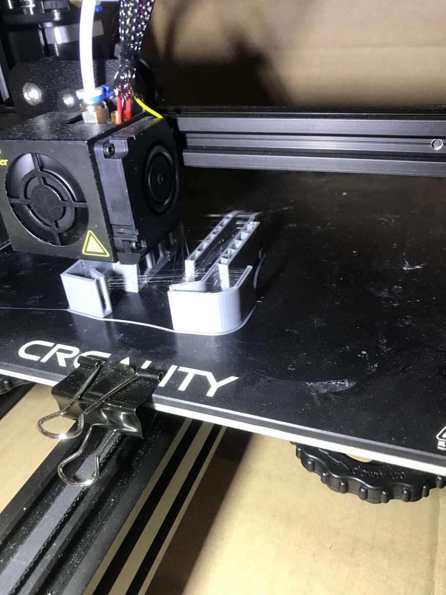 Паутина при печати на ender 3 pro