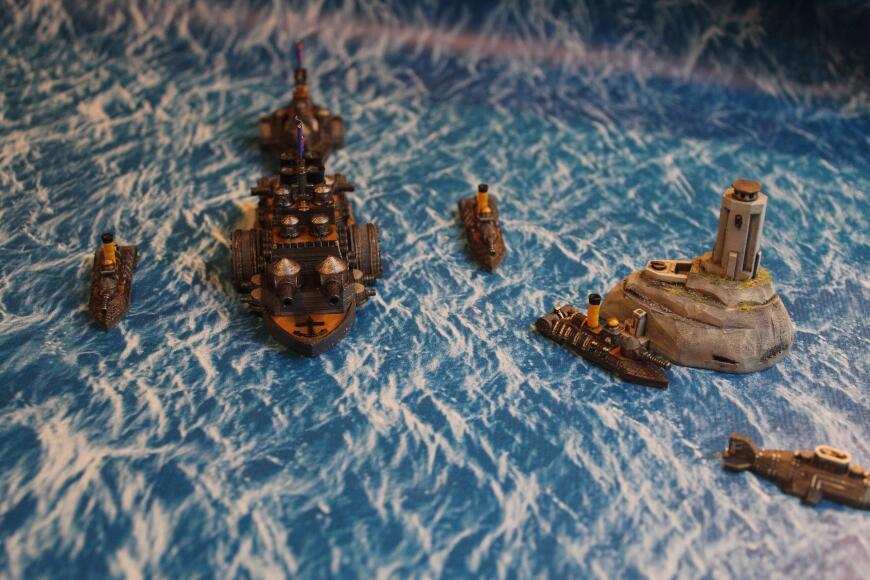 Корабли флота дворфов