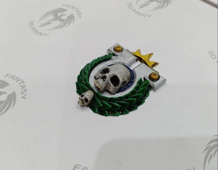 Знак ордена Ультрамаринов  из warhammer 40000