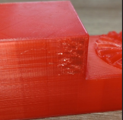 Начало печати слоя