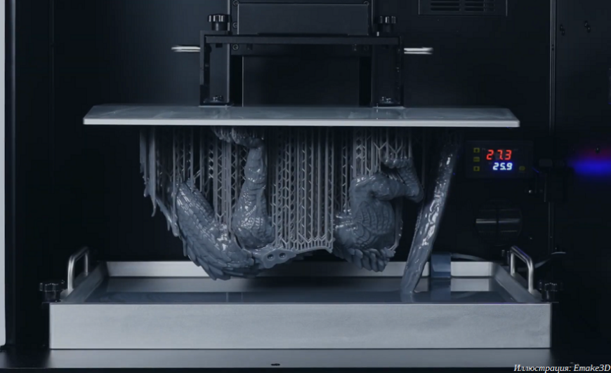 Компания Emake3D принимает заказы на SLA 3D-принтеры Galaxy 1