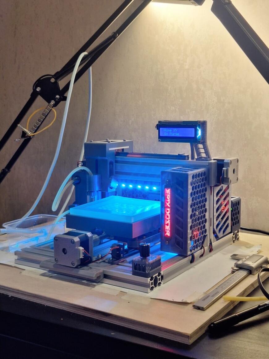 Модульные пиксельные экраны PIXBOX, часть 6: EPIX DOSER