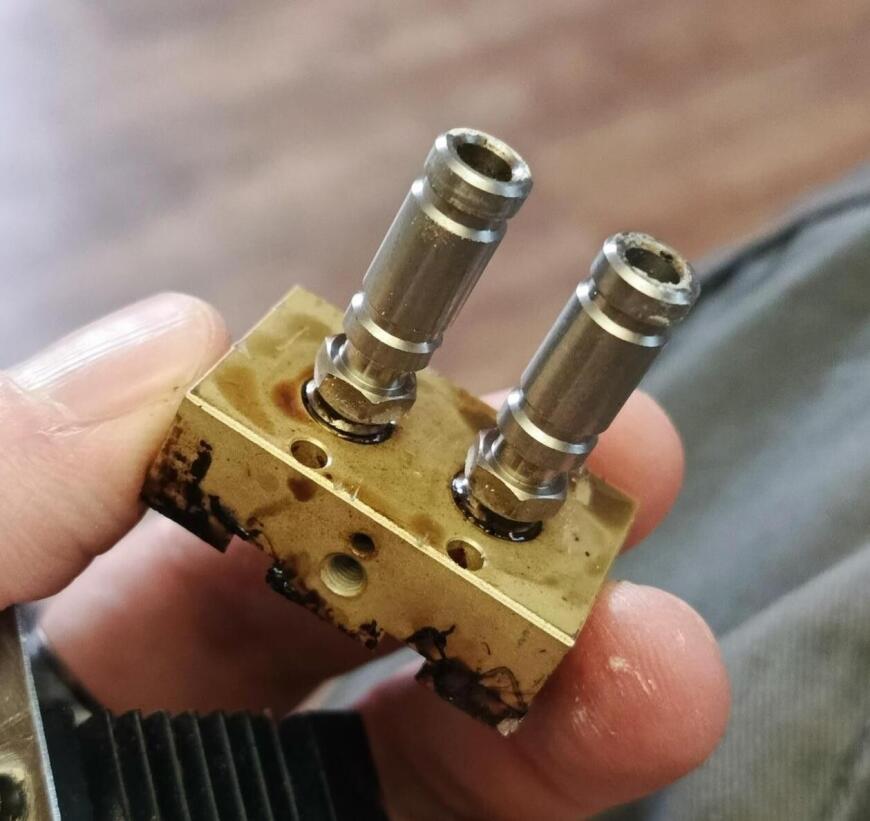 Чистка микс-хотэнда принтера Geeetech A10M