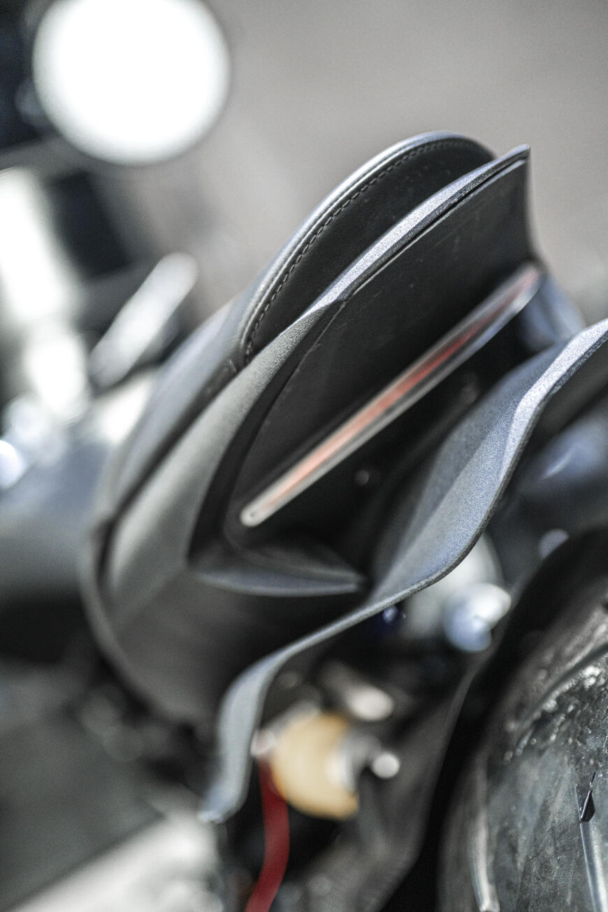 Напечатанный и установленный хвост на Ducati X-Diavel