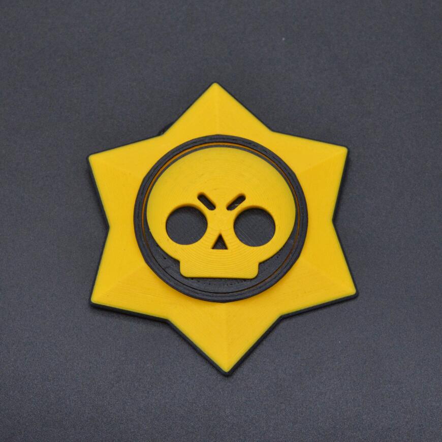 Брелок-спиннер логотип Brawl Stars