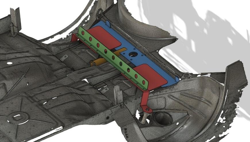 3D-сканер EinScan Pro 2X в автомобильной реставрации