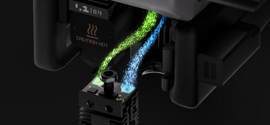 Bambu Lab H2C — новый стандарт многоматериальной FDM-печати