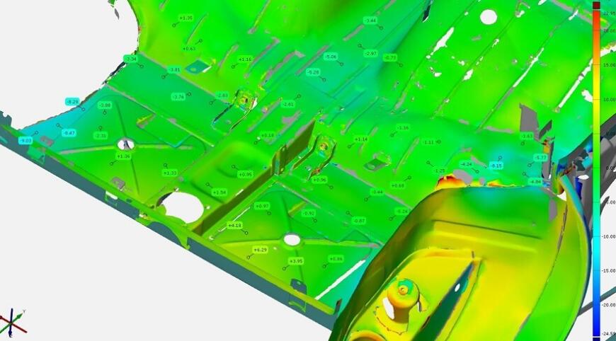 3D-сканер EinScan Pro 2X в автомобильной реставрации