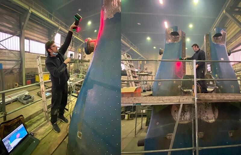 Ремонт наковальни с помощью 3D сканирования: реальный кейс с оборудованием Scantech
