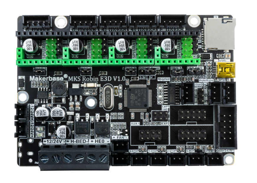 Mks robin e3d v1 настройка работы двигателей