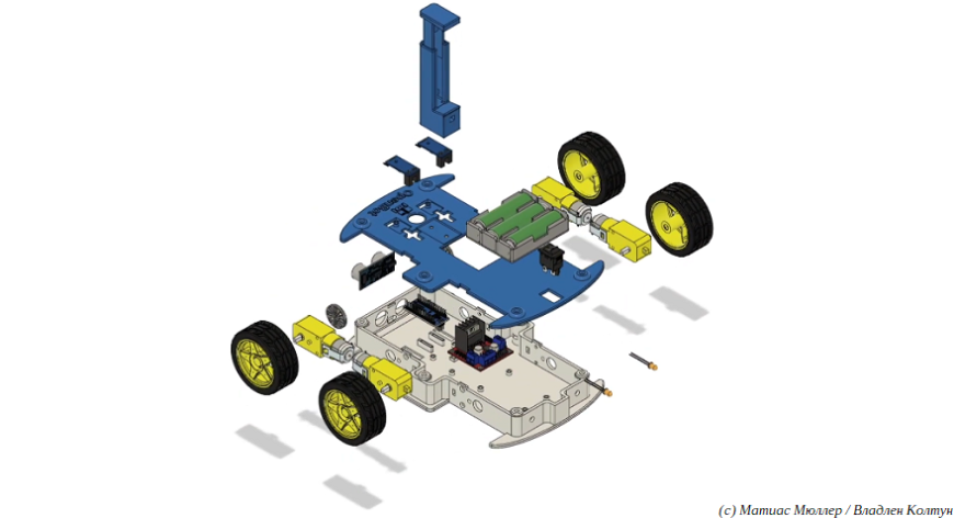 OpenBot: самодельный 3D-печатный колесный робот на базе смартфона с Android