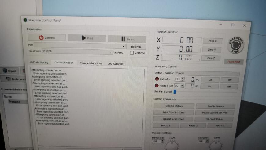 Не могу подружить Anycubic 4 Max pro 2.0 c Simplify3D