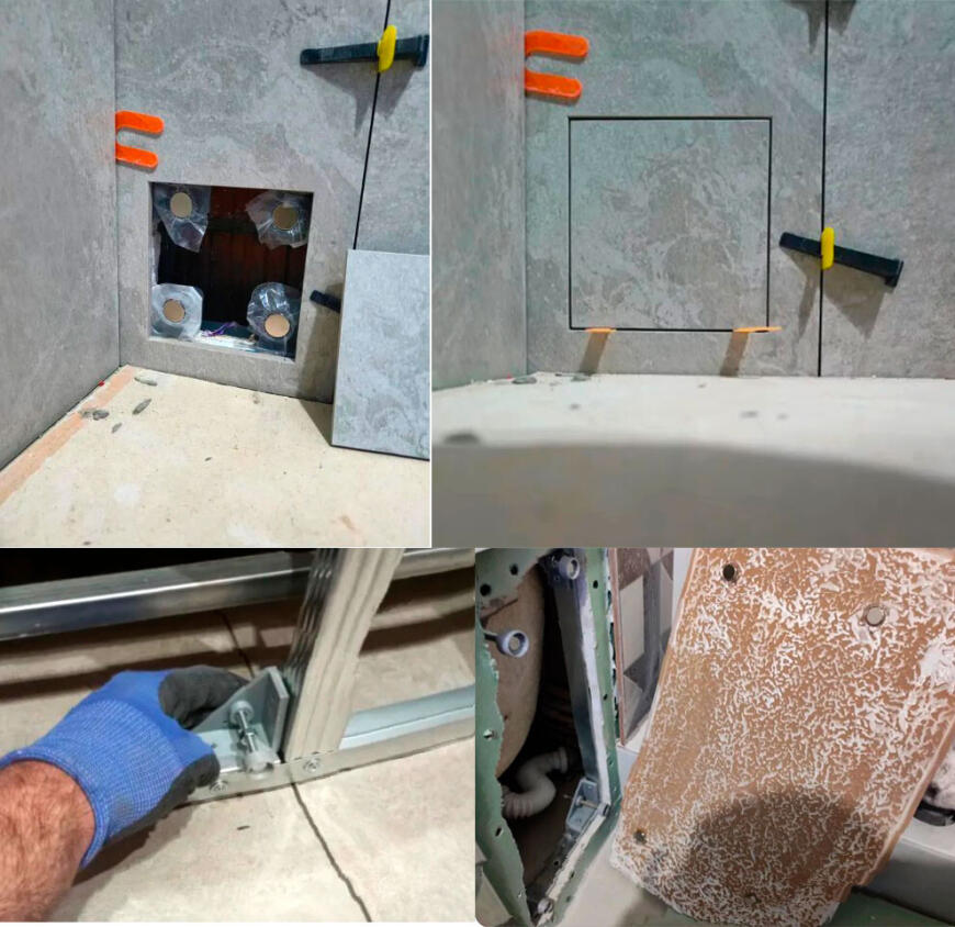 3д модель магнитных креплений для люков.