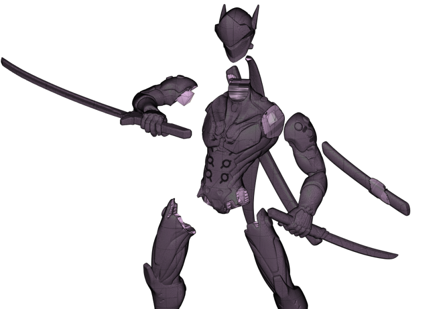 Overwatch Genji. Ryūjin no ken wo kukarekuuu!!!