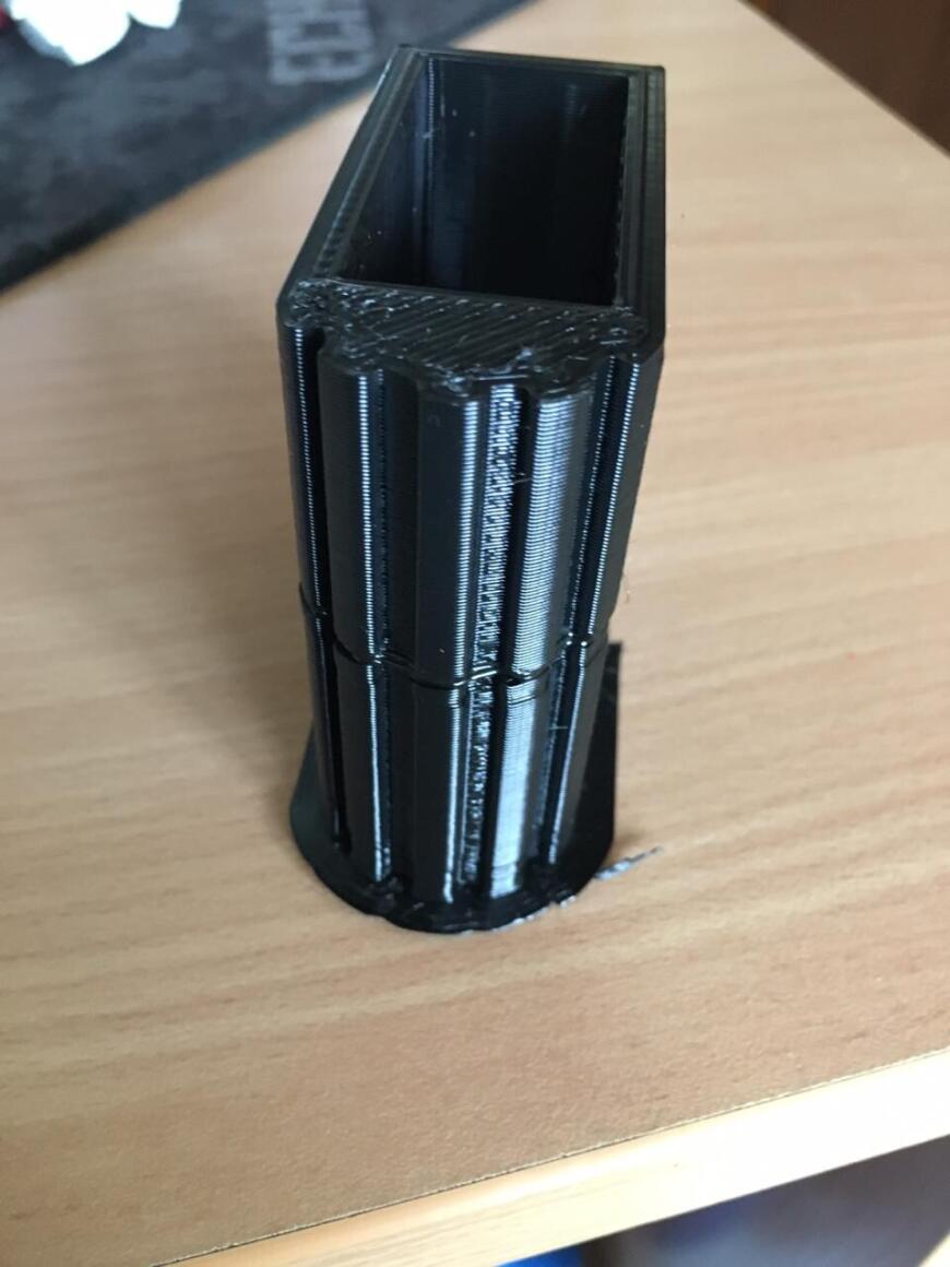 Печать PETG Смещение рядов