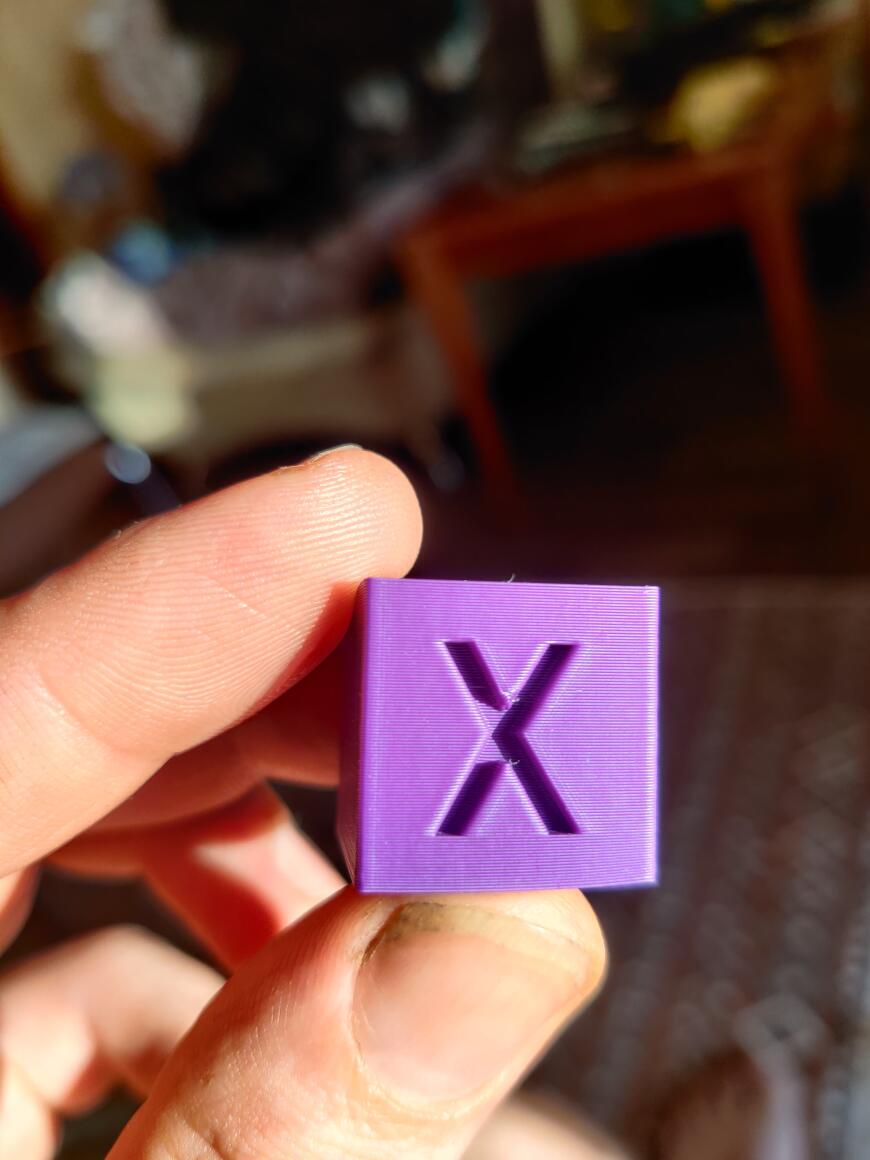Качество печати по осям X и Y