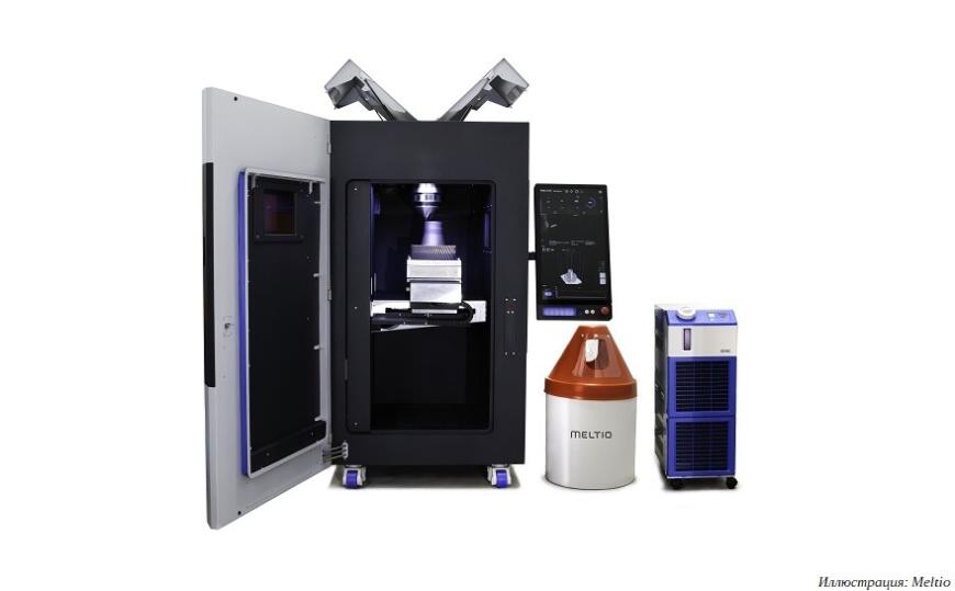 Meltio выпустила DED 3D-принтер M600 с синими лазерами