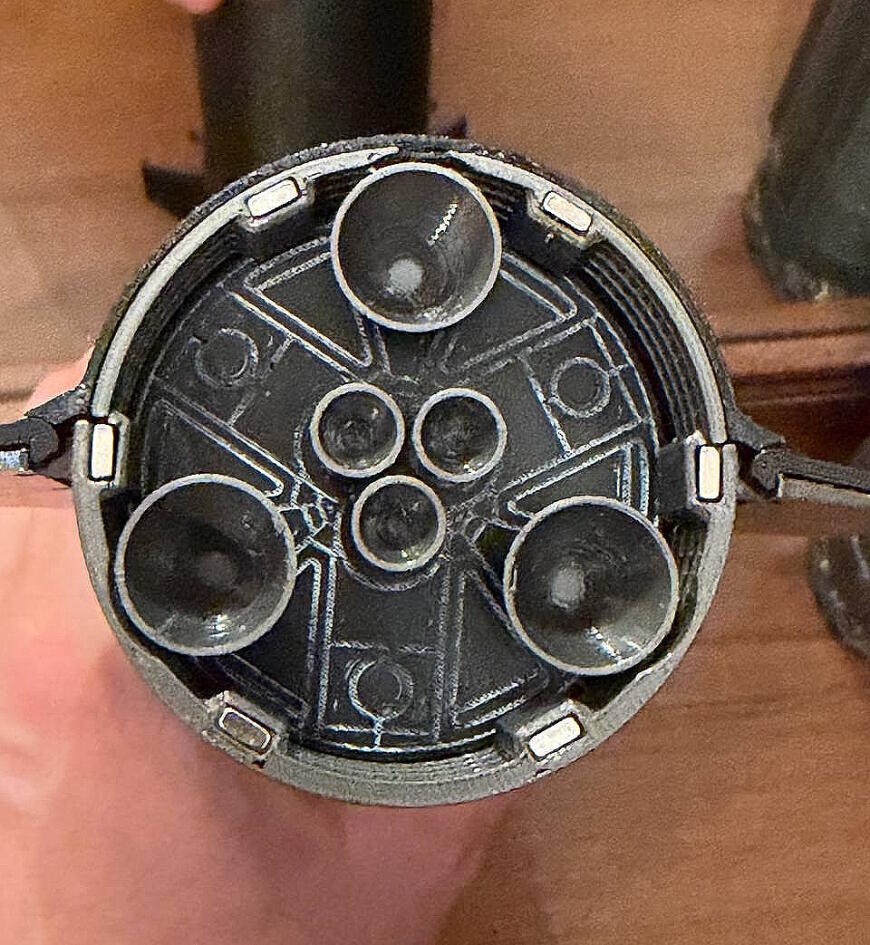 SpaceX Starship + Starship Super Heavy Booster + Starship OLM 1:144