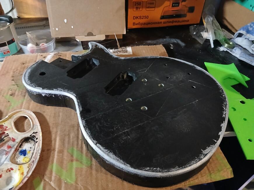 3D кожанный LesPaul