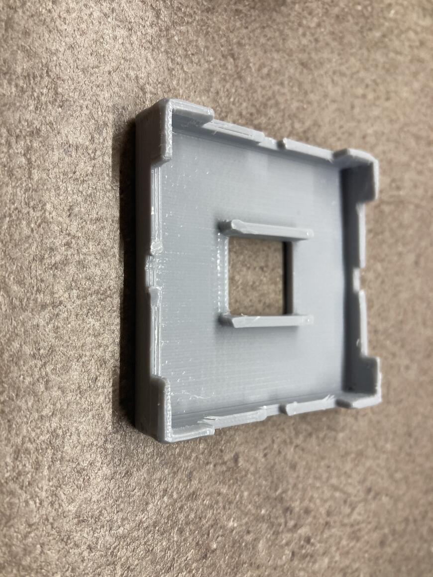 Ethernet-розетка для Legrand серии Valena Life (+ .step файл)