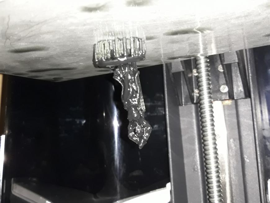 UNIZ Slash PLUS Hapz Labs Model Resin Black Фигурка