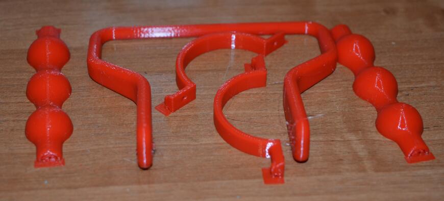 Обзор пластика PETG красный от RSCrossbridge