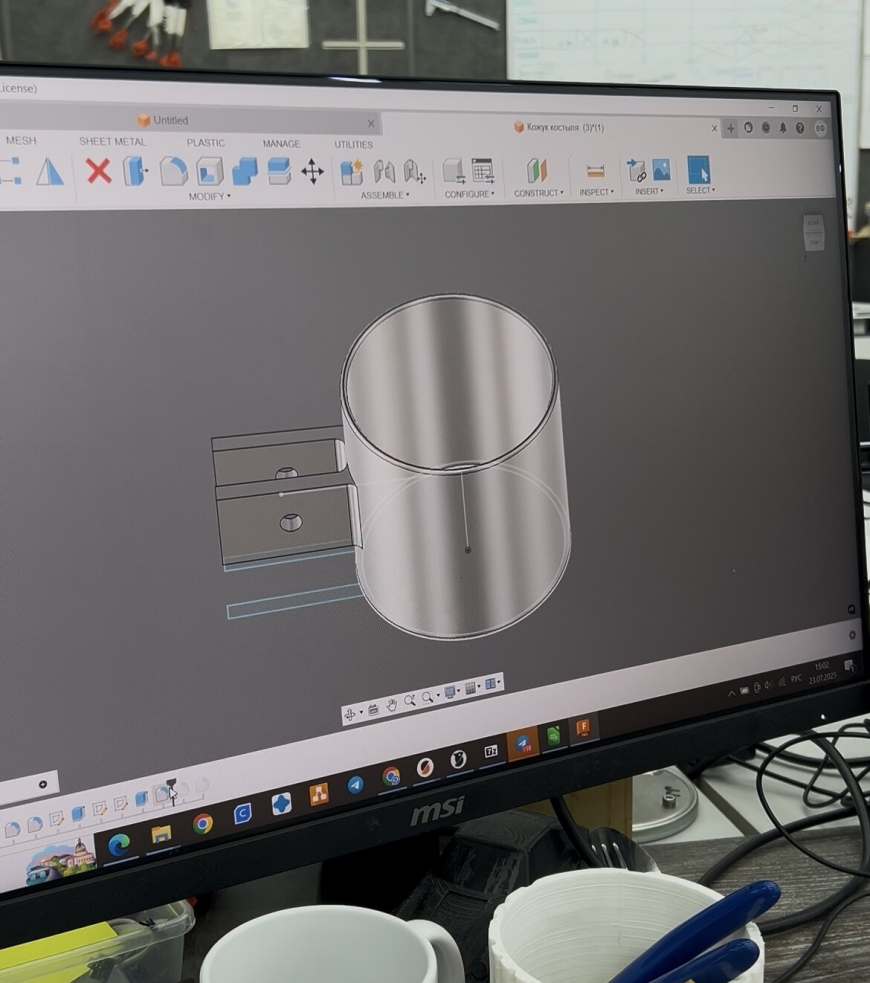 Кейс: использование 3D-печати на Volgobot A4 PRO для изготовления деталей для костыля