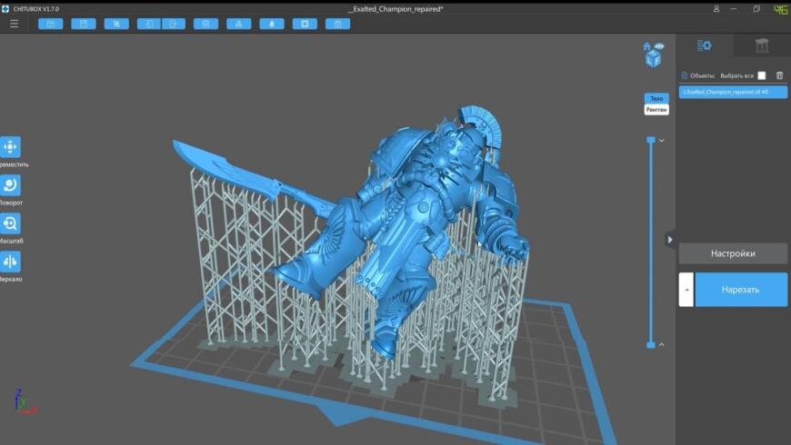 Обзор 3D-принтера Sonic Mini 4K и фотополимеров от компании Phrozen