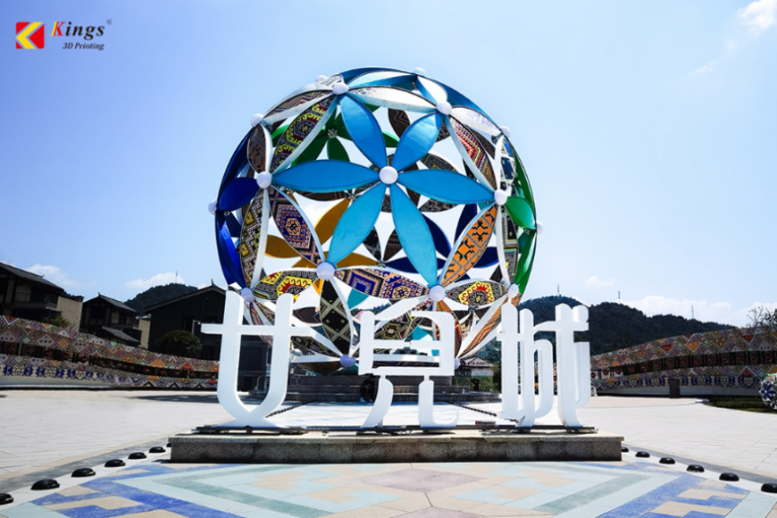 Kings 3D: строительство городских достопримечательностей с помощью 3D-печати